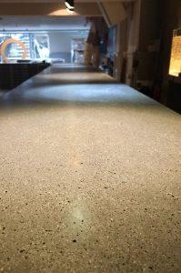 Concrete Polished Bar Top